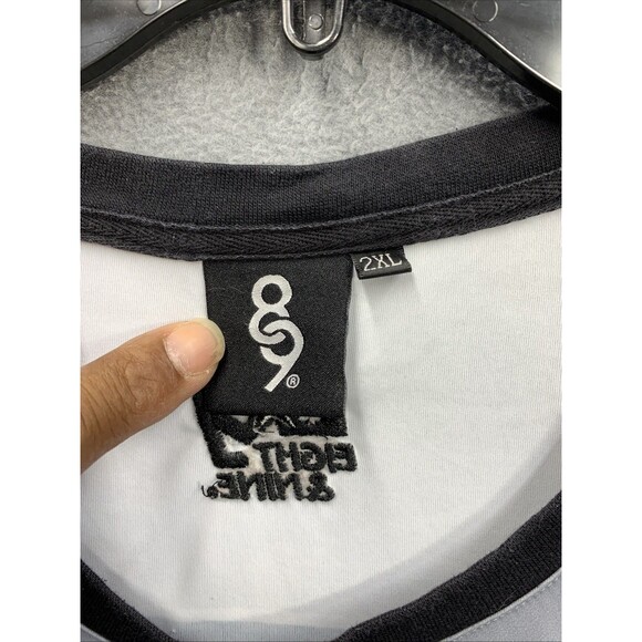 Eight & Nine MFG Co  Graphic Tee Shirt Juice Earn It Tupac 2Pac crewneck Vtg - Picture 8 of 16